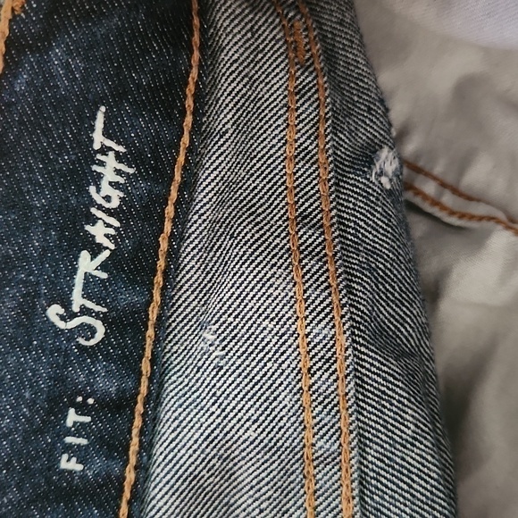 EDDIE Bauer Blue Denim 34×30 Straight Leg Jeans - Picture 8 of 12